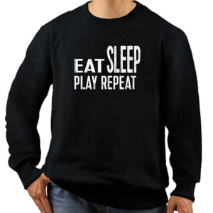 Jaket Sweater Eat Sleep Play Repeat