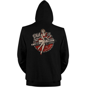 Jaket Hoodie Pin Up