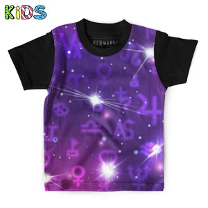 Kaos Anak Full-Print Baju Kaos Anak A lot astronomical signs
