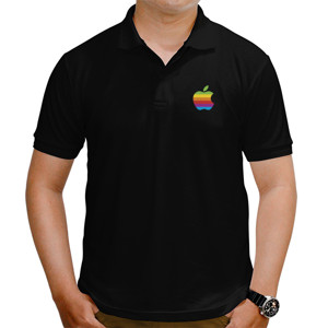 Kaos Polo Apple Vintage