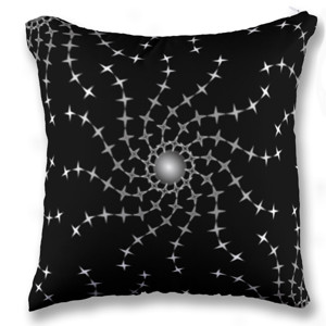 Bantal Galaksi Abstrak (Abstract Galaxy)