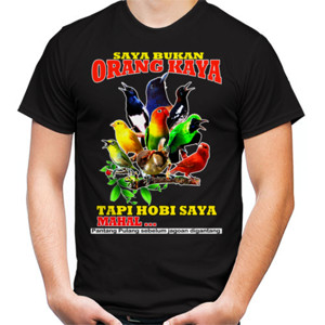 Kaos Gabungan Burung