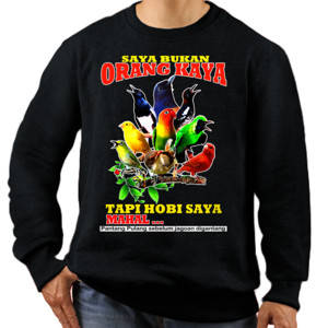 Jaket Sweater Gabungan Burung