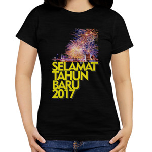 Kaos Selamat Tahun Baru 2017