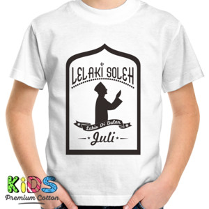 Kaos Bulan Juli Lelaki Soleh