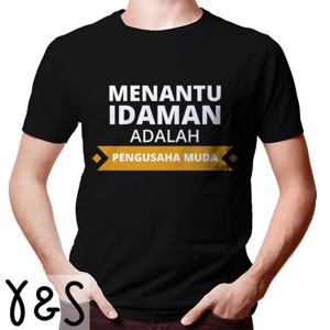 Kaos Menantu Idaman adalah pengusaha muda