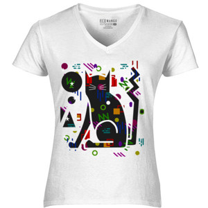 Kaos Illustrasi kucing