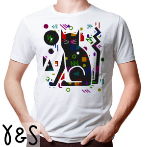 Kaos Illustrasi kucing