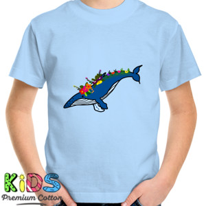 Kaos Cute Humpback Whale 1