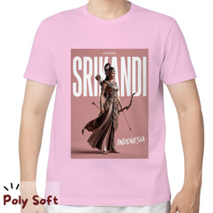Kaos Kaos Srikandi Poly Soft Pink Tee