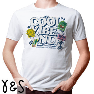 Kaos Kaos COOL VIBES ONLY Summer Beach - Tropical Patch