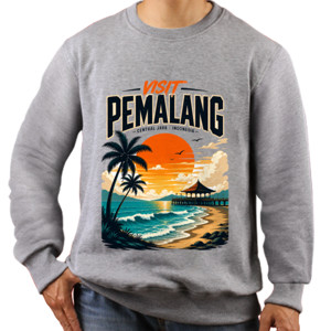 Jaket Sweater VISIT PEMALANG