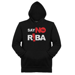 Jaket Hoodie Say No To Riba