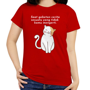 Kaos Wanita Lengan Pendek Puspus - Gebetan