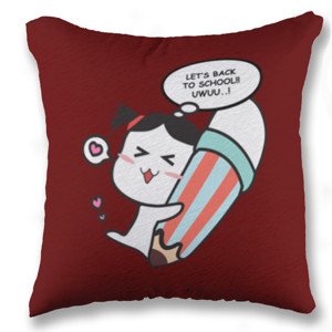 Bantal Quby Let’s back to School!