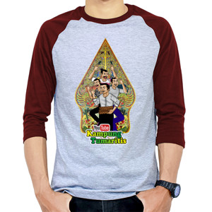 Kaos Raglan Dewasa 3/4