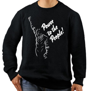 Jaket Sweater Power To The People