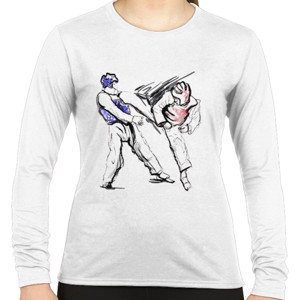 Kaos Distro Kung Fu Printed