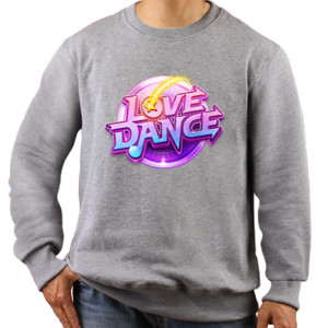 Jaket Sweater Love Dance