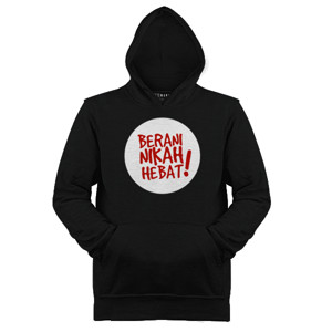 Jaket Hoodie Kaos Berani Nikah
