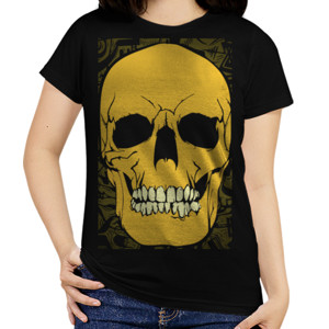 Kaos BIG YELLOW SKULL