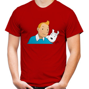 Kaos Tintin and Snowy