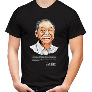 Kaos Gus Dur Bapak Pluralisme