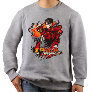 Jaket Sweater Jin Kazama Tekken 7