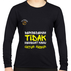 Kaos Baju Tentang Bersedekah