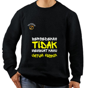 Jaket Sweater Baju Tentang Bersedekah