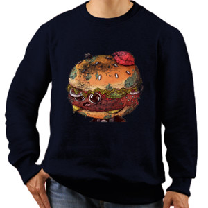 Jaket Sweater kaos Scaryburger