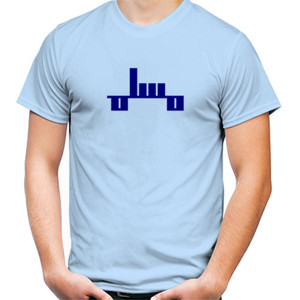 Kaos Muslim Straight Solid Blue-BlueBaby