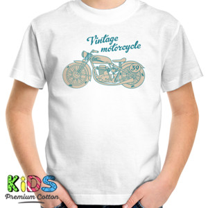 Kaos Vintage Motorcycle