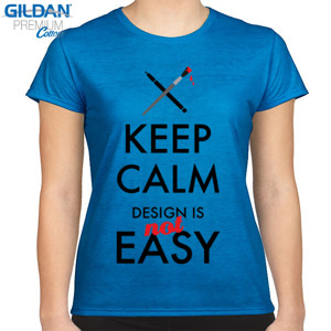 Kaos Keep Calm Design Is Not Easy  