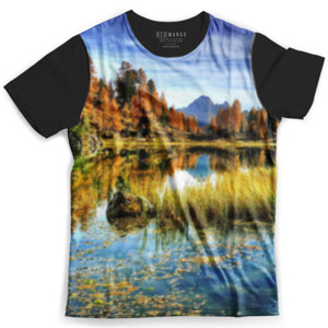 Kaos Fullprint Danau Harapan Baru - Kaos Keren Pemandangan Alam