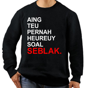 Jaket Sweater Kaos Filosofi Seblak