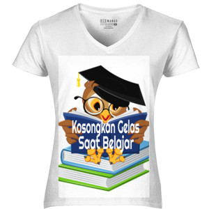 Kaos Kosongkan Gelas saat Belajar motivasi inspirasi 