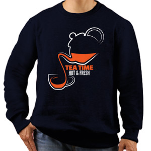 Jaket Sweater Tea Time