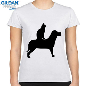 Kaos Kaos Custom Keren - Kucing dan Anjing