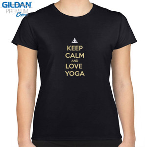 Kaos Keep Calm and Love Yoga