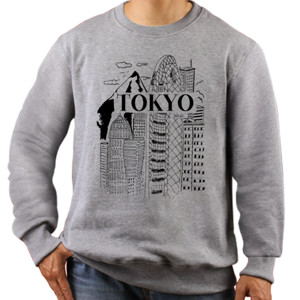 Jaket Sweater Tokyo - Sketch City
