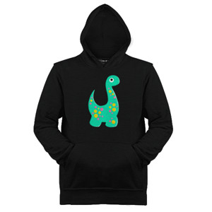 Jaket Hoodie Dino - V-neck Wanita by Co_mbro