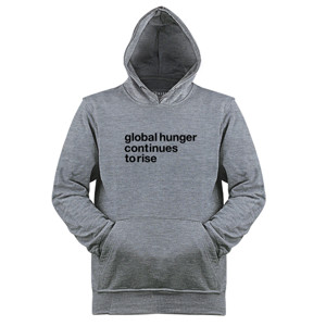 Jaket Hoodie global hunger