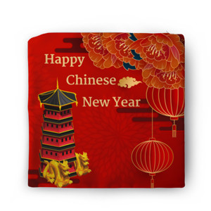 Sarung Bantal Imlek chinese new year gong xi fa cai 2022