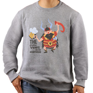 Jaket Sweater The Viking Drunken