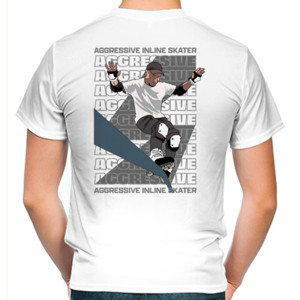 Kaos Aggressive Inline Skater w/ Background Back