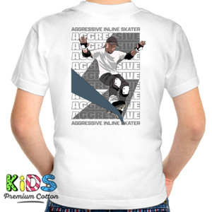 Kaos Aggressive Inline Skater w/ Background Back