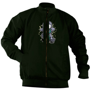 Jaket Bomber KAOS 3D ASTRONOT 02 