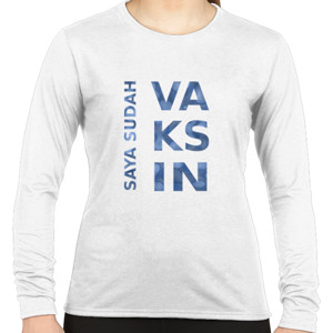 Kaos Saya Sudah Vaksin