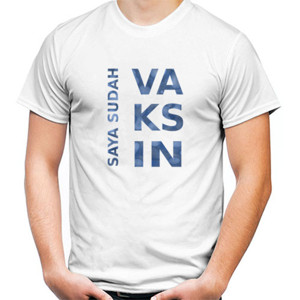 Kaos Saya Sudah Vaksin